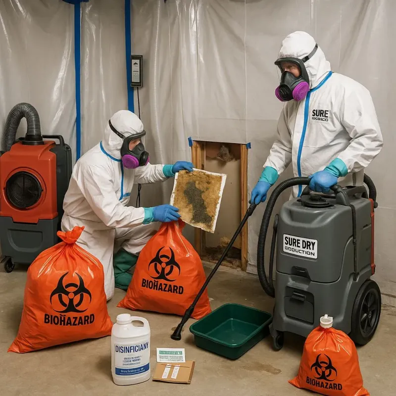 Contaminated Water Handling Protocols process in Brown County, SD